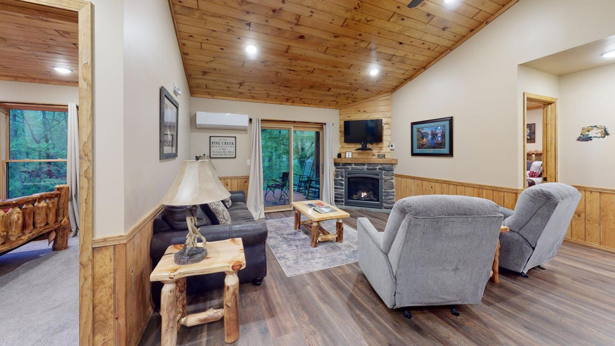 Rough Cut Lodge Gaines Kültér fotó